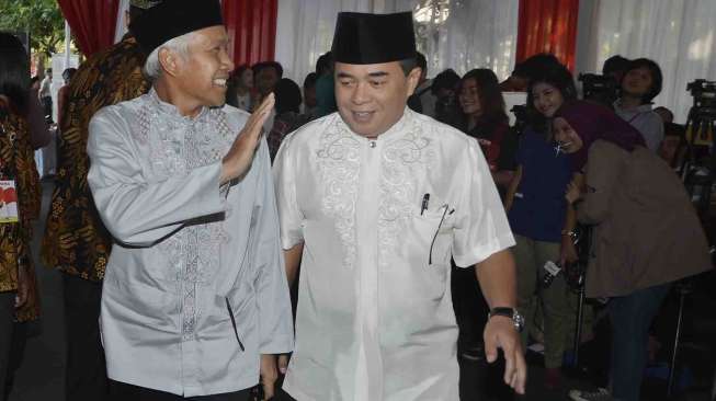 Jokowi-JK Hadiri Haul Taufiq Kiemas