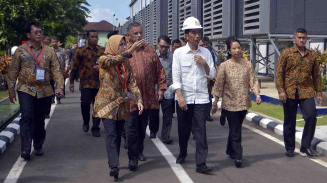 Jokowi Tinjau PLTDG Pesanggaran