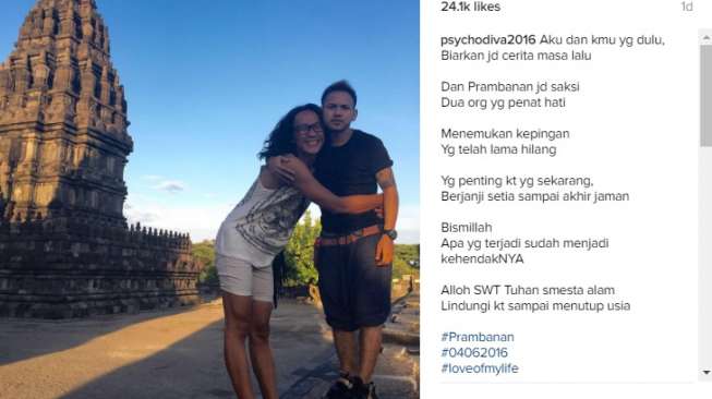 'Rahasia' Masa Lalu Aming dan Evelyn di Prambanan