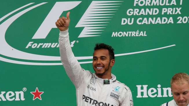 Hamilton Juarai GP Kanada, Rio Finis Terakhir