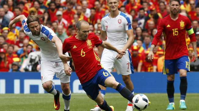 Iniesta, Sang Maestro Lapangan Tengah Spanyol