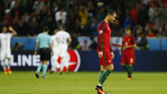 Ronaldo Gagal Cetak Gol, Portugal Ditahan Islandia