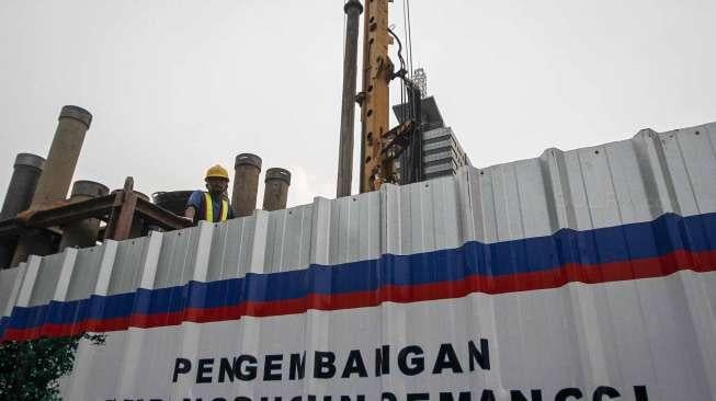 Proyek Simpang Susun Semanggi Dikebut