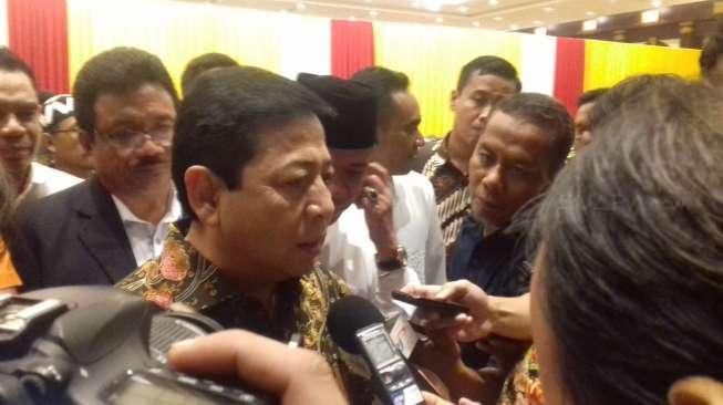 Novanto Bantah Golkar Incar Kursi Bekas Arcandra