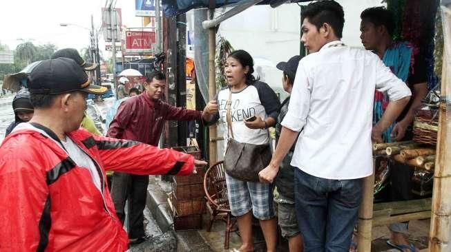 Penataan Pedagang Parcel Cikini