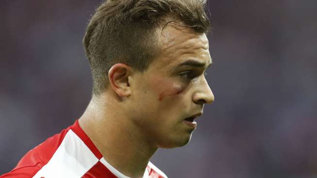 Jersey Swiss Robek Lawan Prancis, Ini Gurauan Shaqiri pada Puma