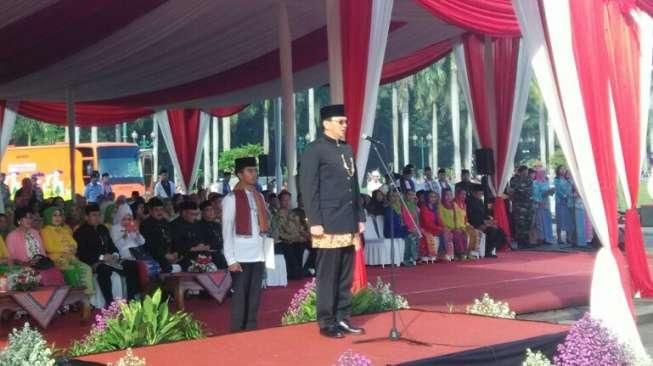 Ahok Jadi Inspektur Upacara HUT Jakarta ke 489