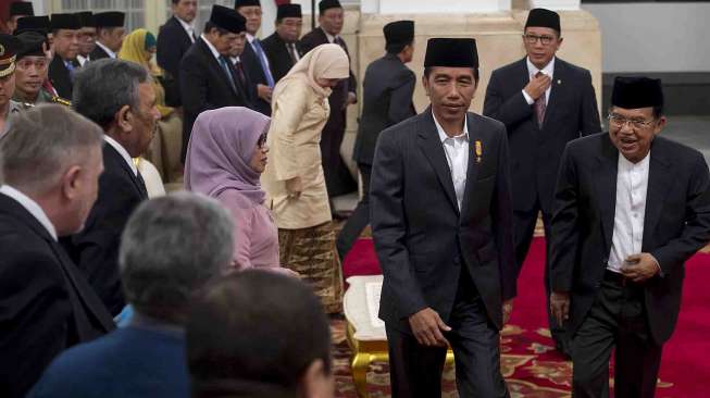 Jokowi-JK Hadiri Buka Bersama di Kediaman Ketua DPD