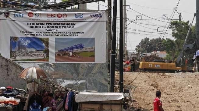 Pembangunan Proyek Double-Double Track