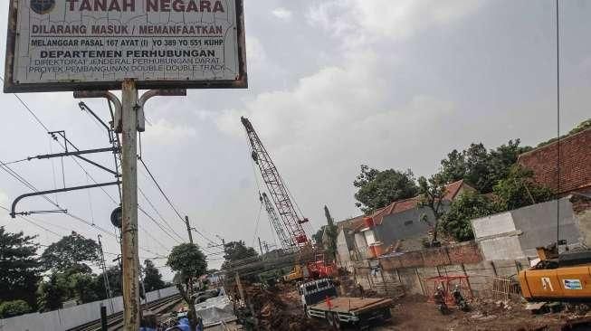 Pembangunan Proyek Double-Double Track