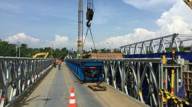 H-6, Jembatan Sipait di Jalur Pantura Bisa Dilalui Pemudik