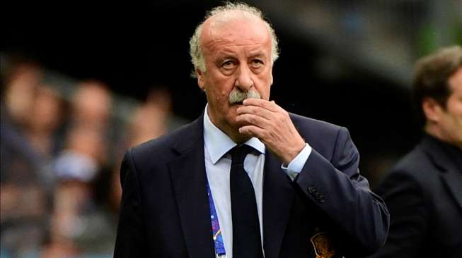 Spanyol Tersingkir di Euro 2016, Del Bosque Belum Mau Mundur