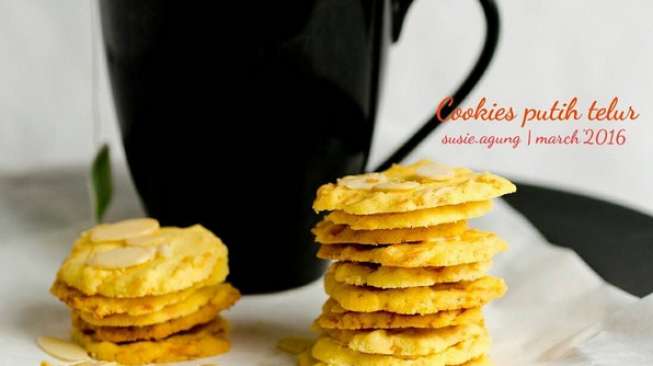 Cookies Putih Telur, Enak dan Crunchy