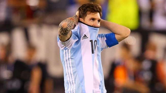 Mega bintang Barcelona dan Argentina, Lionel Messi [AFP/Getty Images/Mike Stobe]