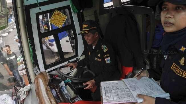 Uji Kelaikan Angkutan Mudik Lebaran