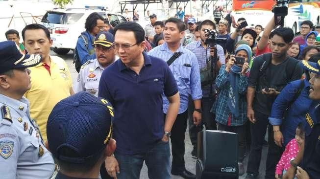 Ahok: Fasilitas Buat Tuna Netra Terminal Pulogebang Ngaco