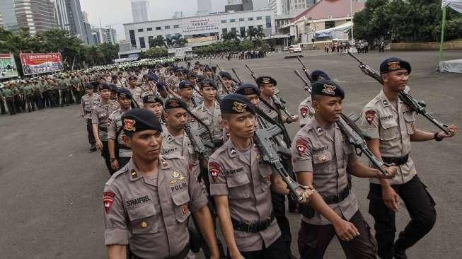 Gelar Pasukan Pengamanan Jakarta