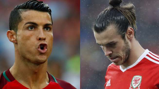 Ronaldo dan Bale, Andalan di Laga Portugal vs Wales