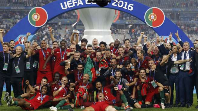 Berikut 5 Fakta Menarik Usai Portugal Juarai Euro 2016