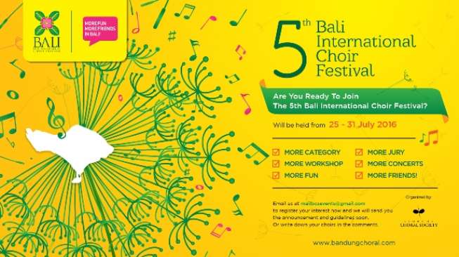 Bali Akan Hadirkan International Choir Festival