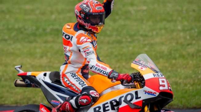 Naik Podium, Marquez Masih Jawara di Sachsenring