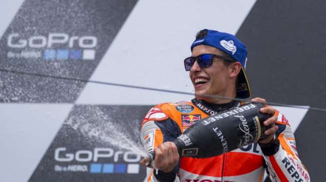 Menang di Sachsenring, Marquez: "Ini Balapan Gila"