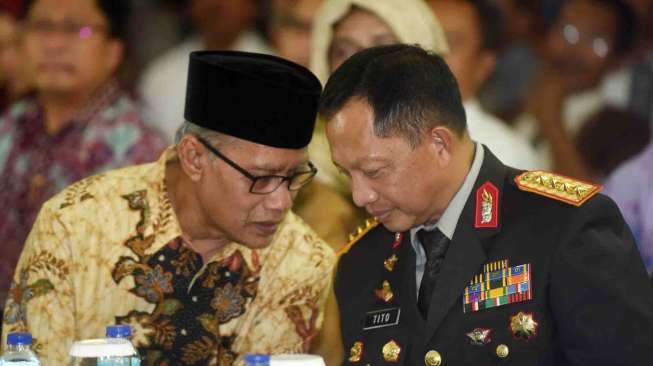 Tito Hadiri Silaturahmi PP Muhammadiyah