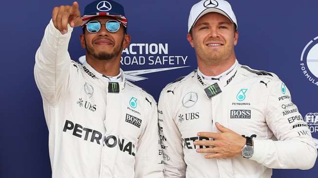 Dikabarkan Tak Harmonis dengan Hamilton, Ini Jawaban Rosberg