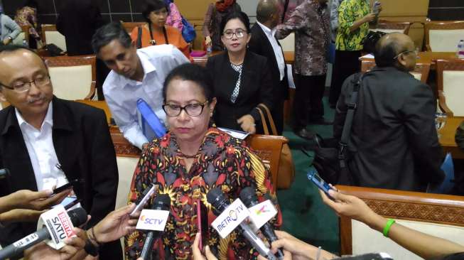 Menteri Pemberdayaan Perempuan dan Perlindungan Anak Yohana Yembise. (suara.com/Yohana Yambise)