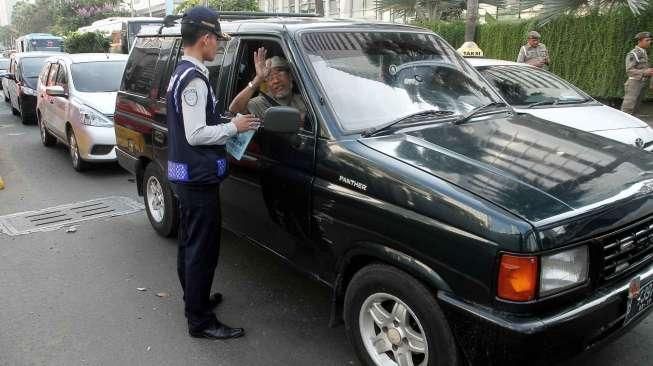 Ini Prosedur Penindakan Bagi Pelanggar Ganjil-genap