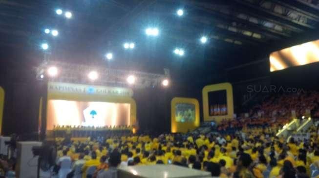 Presiden Jokowi Tutup Rapimnas Golkar, Menteri Ikut Hadir