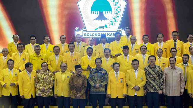 Rakornis Golkar Matangkan Strategi Pemenangan Jokowi