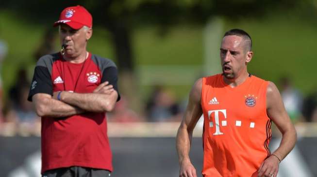 Ancelotti Minta Ribery Ubah Sikap, Ada Apa?