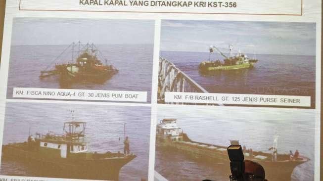 Menteri Susi Tenggelamkan 71 Kapal Asing