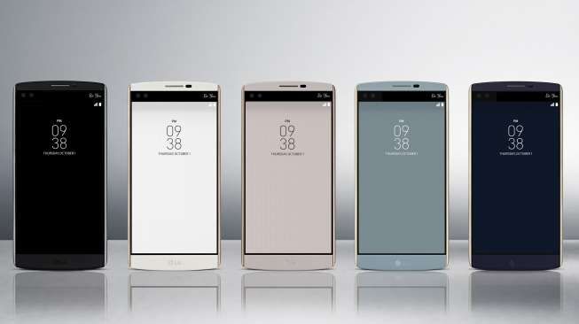 LG V10, ponsel pintar premium LG dengan dua kamera depan dan layar ganda (Suara.com/lgnewsroom.com).