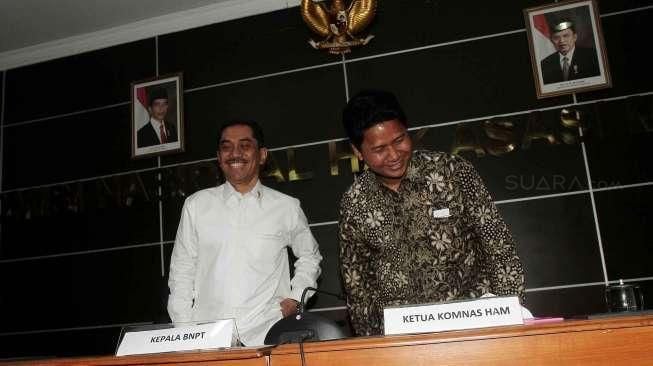  Kedatangan BNPT terkait kerja sama pemberantasan terorisme di Indonesia.