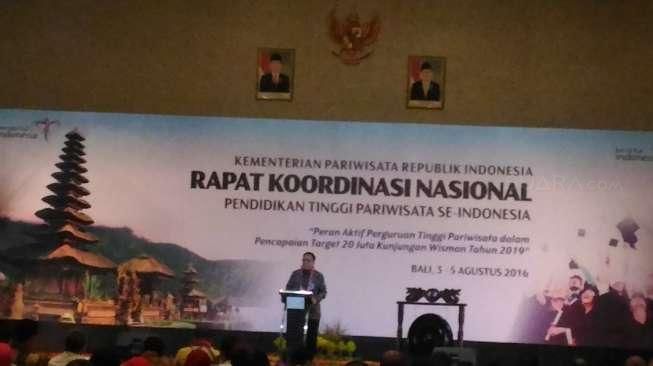 Kemenpar dan PTS Gelar Rakornas Pariwisata