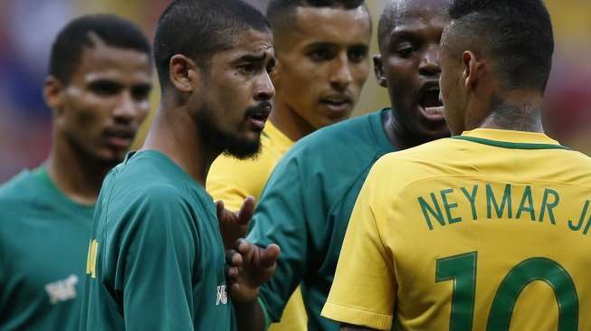 10 Pemain Afrika Selatan Bikin Neymar Frustasi