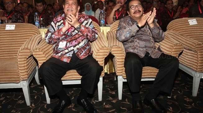 Menteri Dalam Negeri Tjahjo Kumolo membuka acara sosialisasi Peraturan Pemerintah No. 18 di Hotel Mercure, Jakarta, Jumat (5/8). [Suara.com/Oke Atmaja]