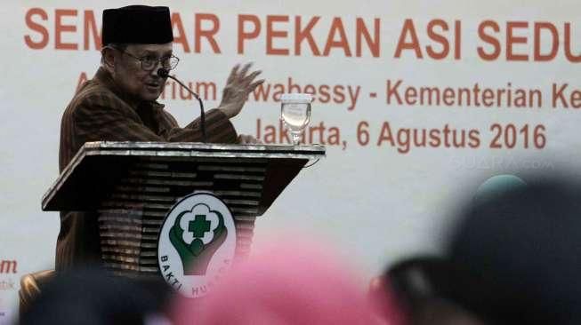 Pendapat Habibie Tentang Air Susu Ibu