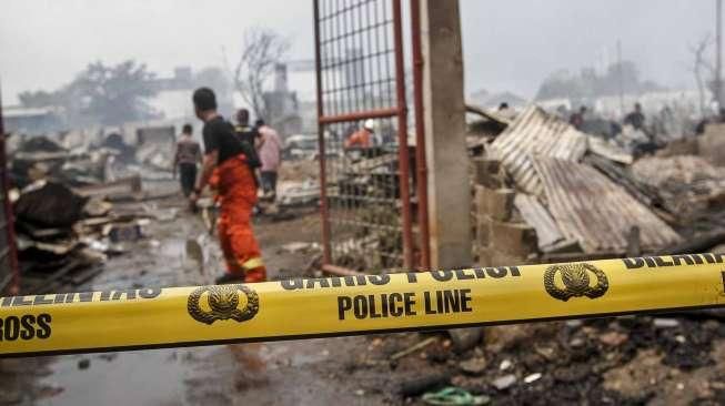 Kebakaran di Cipinang Muara