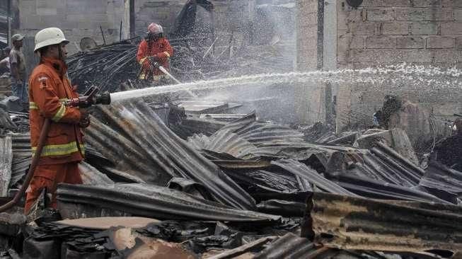 Kebakaran di Cipinang Muara
