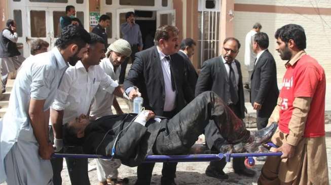 Korban Tewas Bom Bunuh Diri RS Pakistan Bertambah Jadi 63