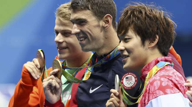 Koleksi Emas Olimpiade Michael Phelps Kini 20 Keping