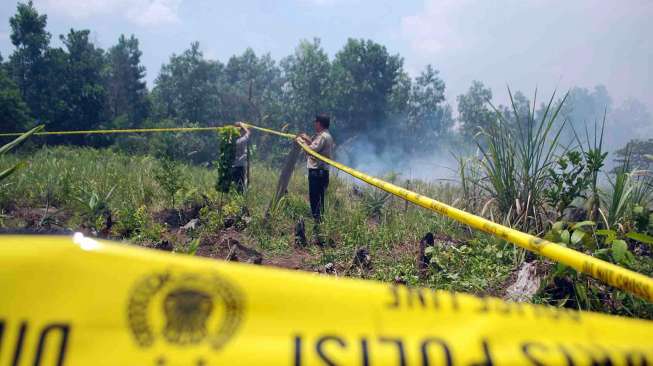 Gempar, Prajurit Hilang Misterius Saat Padamkan Api di Hutan