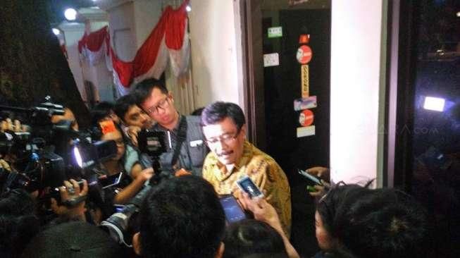 Pengurus PDIP Rapat di Rumah Mega, Djarot Minta Pers Beri Privasi