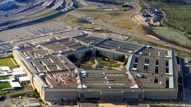 Gedung Pentagon di Washington DC, Amerika Serikat. (AFP)