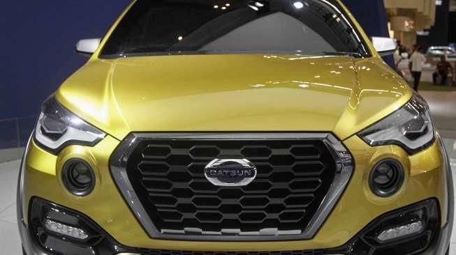 PT Nissan Motor Indonesia (NMI) memperkenalkan mobil Datsun GO-Cross Concept di ajang Gaikindo Indonesia International Auto Show (GIIAS) 2016 di Tangerang, Banten, Minggu (14/8/2016). [Suara.com/Kurniawan Mas'ud]