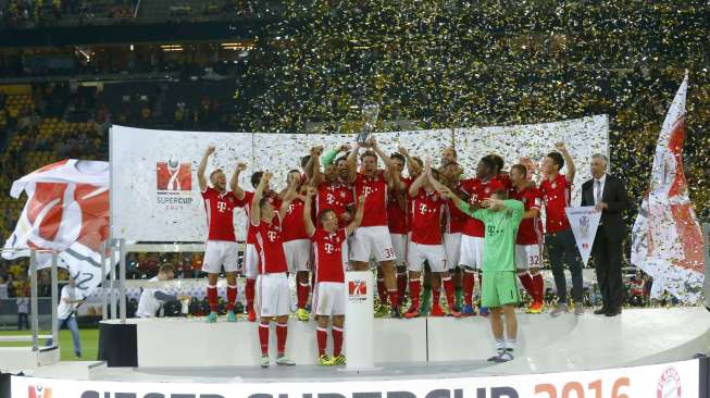 Bungkam Dortmund, Bayern Juara Piala Super Jerman