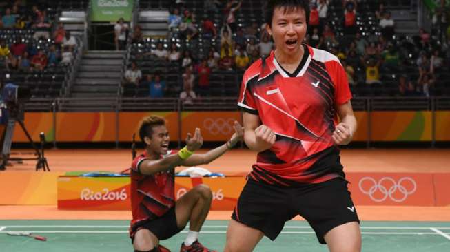 1,1 Juta Tweet Rayakan Emas Olimpiade dari Owi dan Butet